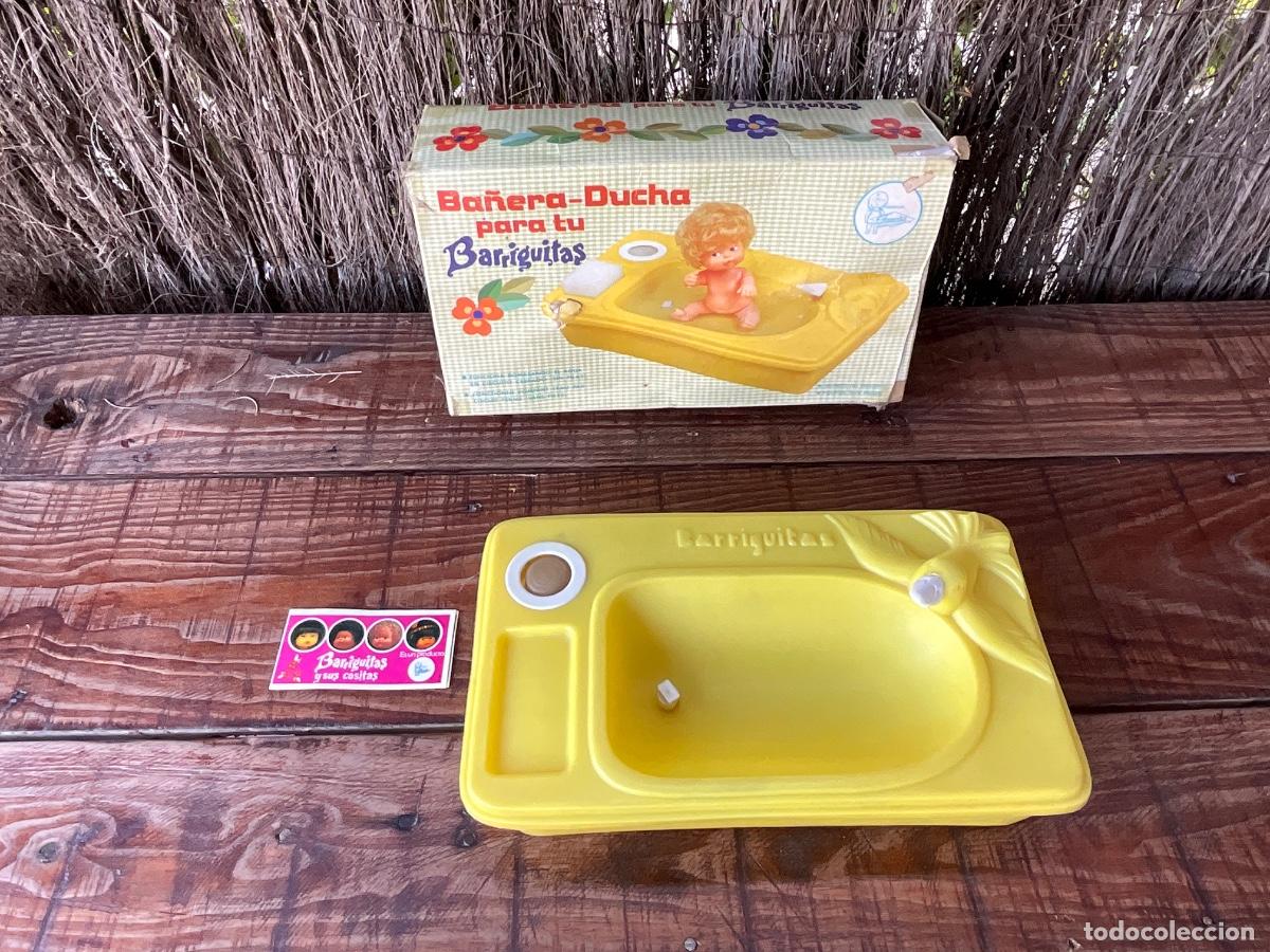 Mu&ntilde;ecas Lesly y Barriguitas: BA&Ntilde;ERA - DUCHA DE BARRIGUITAS DE FAMOSA EN CAJA ORIGINAL - EST&Aacute; CON USO - NO ESTA PROBADA