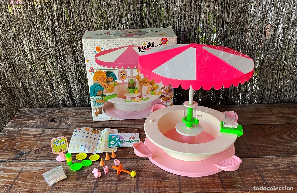 Mu&ntilde;ecas Lesly y Barriguitas: KIOSKO HELADER&Iacute;A DE BARRIGUITAS DE FAMOSA EN CAJA ORIGINAL - EST&Aacute; CON USO - NO SE SI ESTA COMPLETO