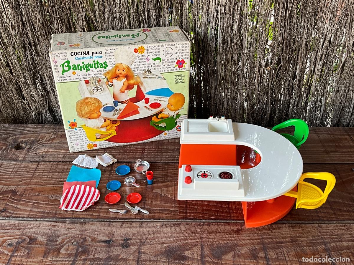 Mu&ntilde;ecas Lesly y Barriguitas: COCINA DE LAS BARRIGUITAS DE FAMOSA EN CAJA ORIGINAL - EST&Aacute; CON USO - NO SE SI ESTA COMPLETO
