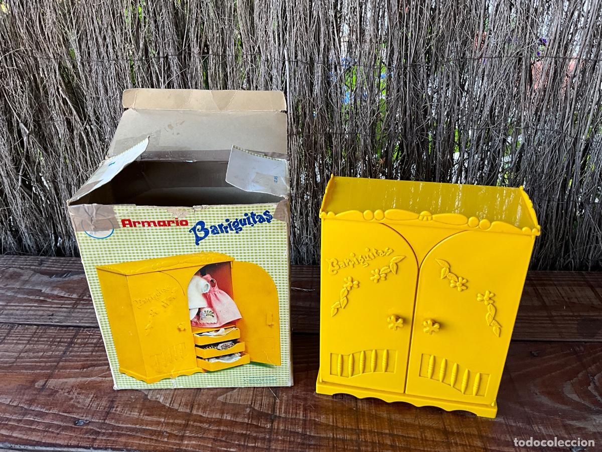 Mu&ntilde;ecas Lesly y Barriguitas: ARMARIO BARRIGUITAS DE FAMOSA EN CAJA ORIGINAL - EST&Aacute; CON USO - CON COMPLEMENTOS Y ROPA