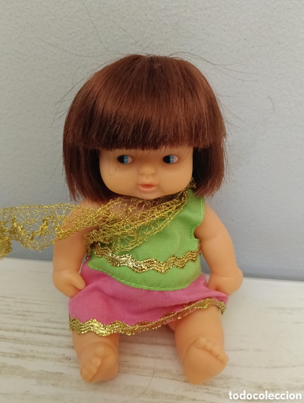 Mu&ntilde;ecas Lesly y Barriguitas: Mu&ntilde;eca Barriguitas del Mundo - Tailandesa (Famosa)