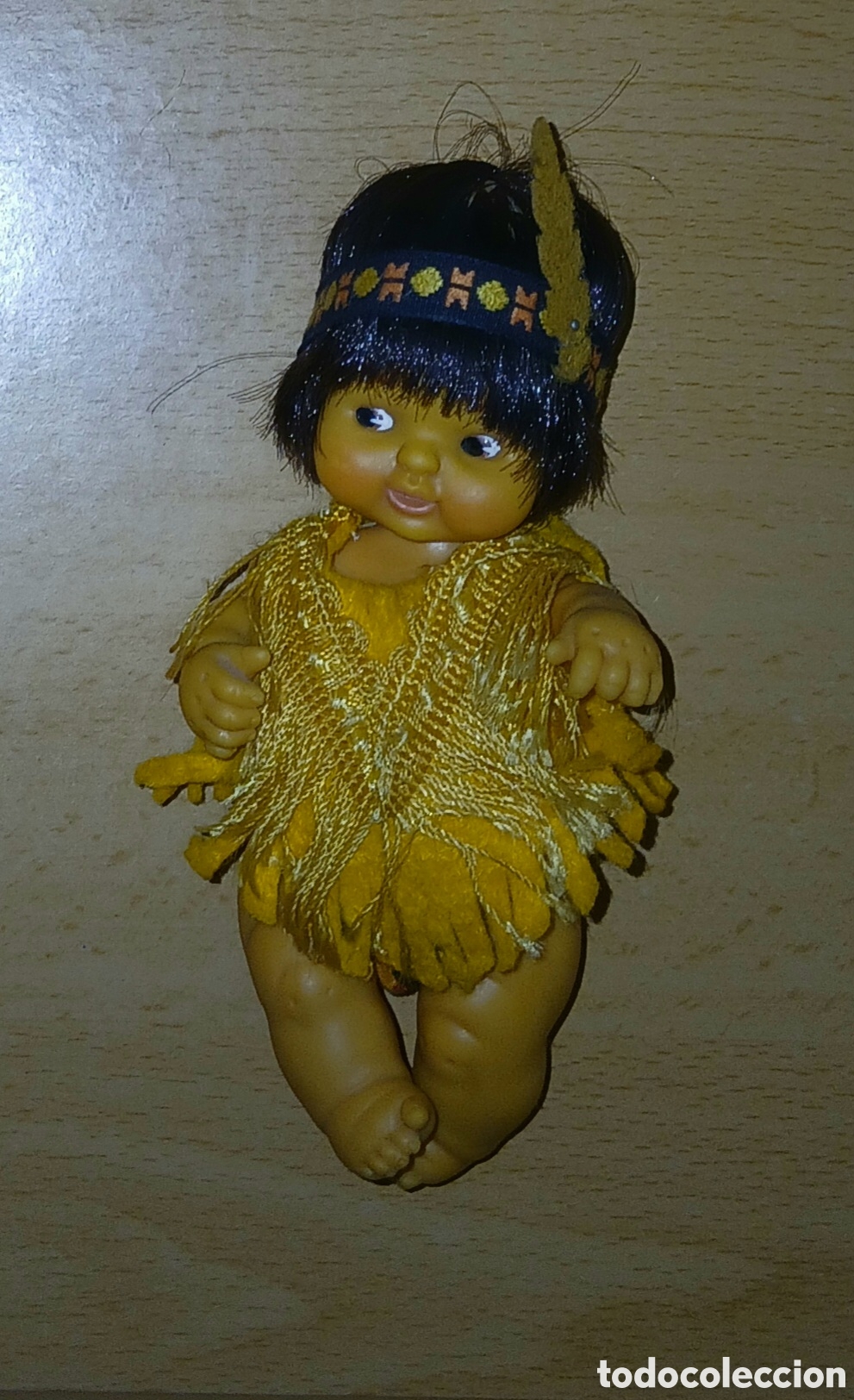 Mu&ntilde;ecas Lesly y Barriguitas: BARRIGUITAS DE FAMOSA INDIO AMARILLO A&Ntilde;OS 80