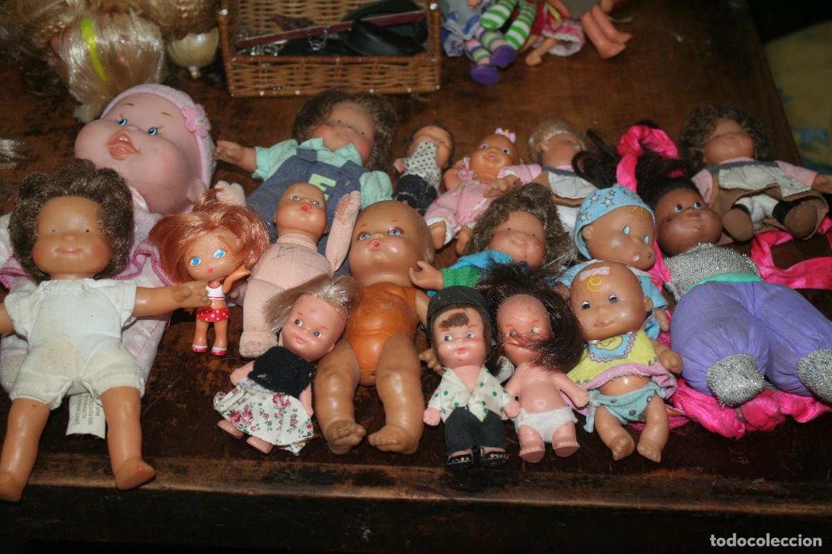 Mu&ntilde;ecas Lesly y Barriguitas: lotazo de mu&ntilde;ecos mu&ntilde;ecas famosa tipo barriguitas tin tan mellizas