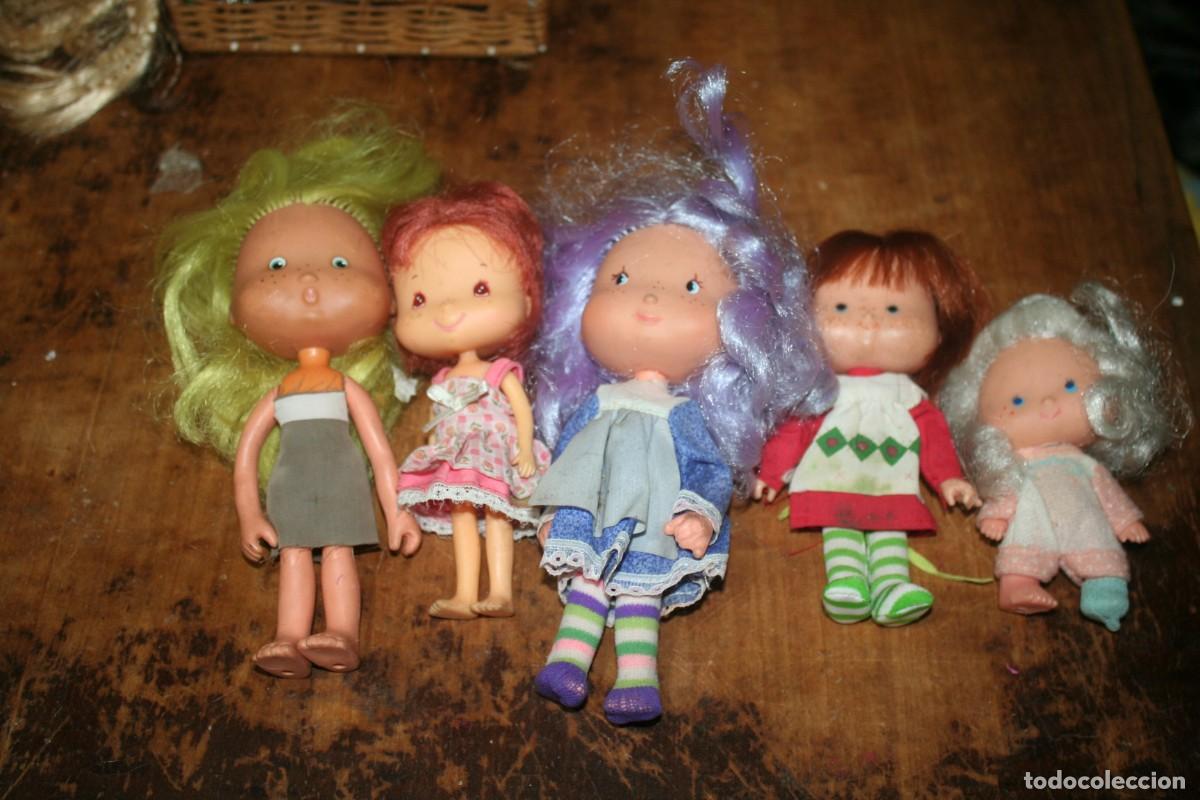 Mu&ntilde;ecas Lesly y Barriguitas: lotazo de mu&ntilde;ecos mu&ntilde;ecas tarta de fresa