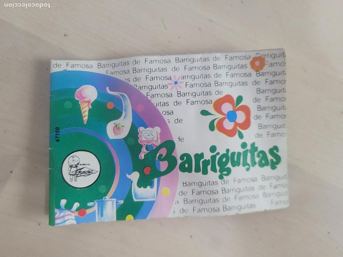 Mu&ntilde;ecas Lesly y Barriguitas: catalogo desplegable mu&ntilde;eca barriguitas a&ntilde;os 80 famosa