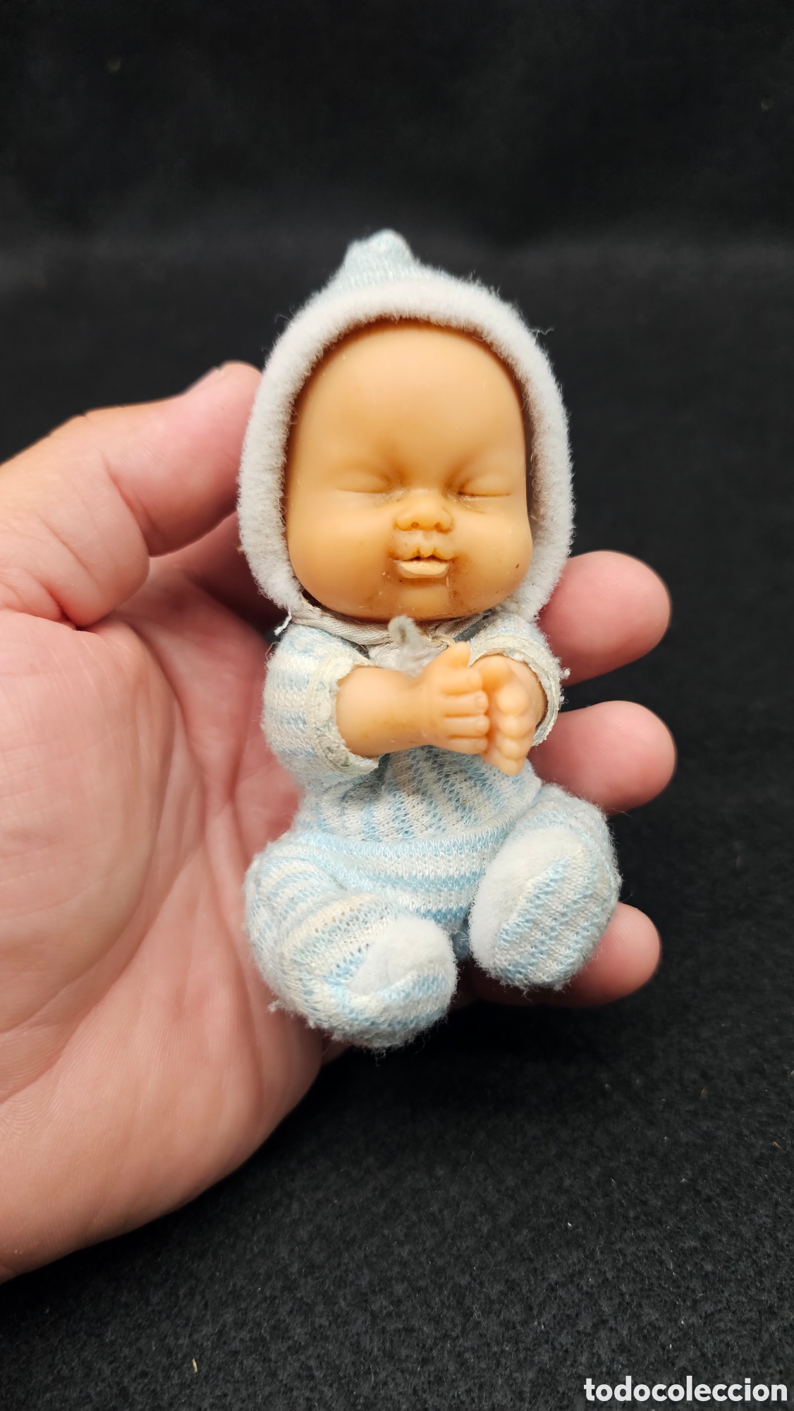 Mu&ntilde;ecas Lesly y Barriguitas: Antiguo beb&eacute; de barriguitas