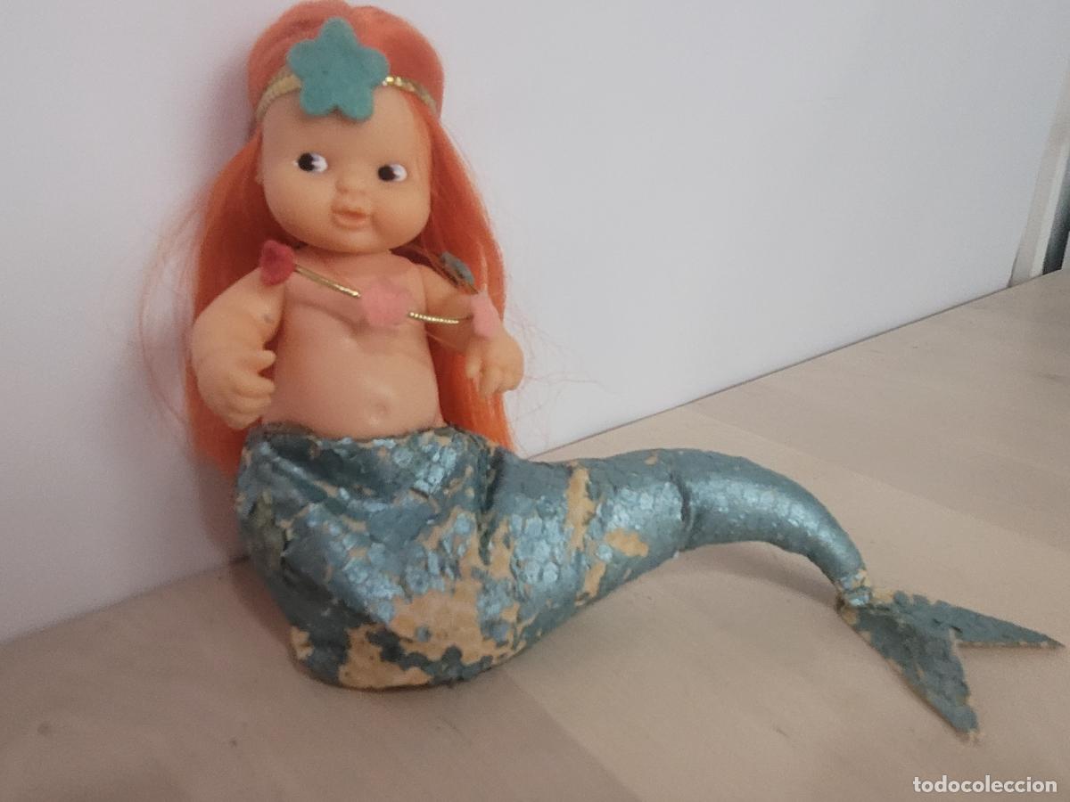 Mu&ntilde;ecas Lesly y Barriguitas: mu&ntilde;eca barriguitas sirena pelirroja de famosa a&ntilde;os 80