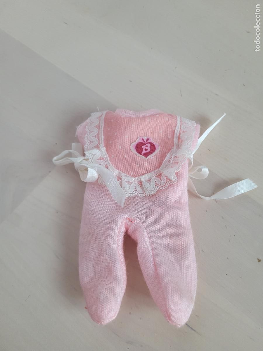 Mu&ntilde;ecas Lesly y Barriguitas: Barriguitas Pelele Reto&ntilde;o Rosa A&ntilde;os 80