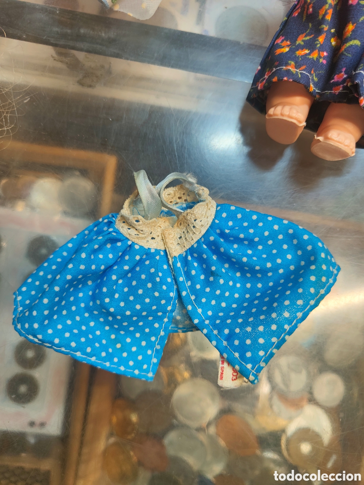 Bonecas Lesly e Barriguitas: Vestido de la mu&ntilde;eca barriguita antiguo