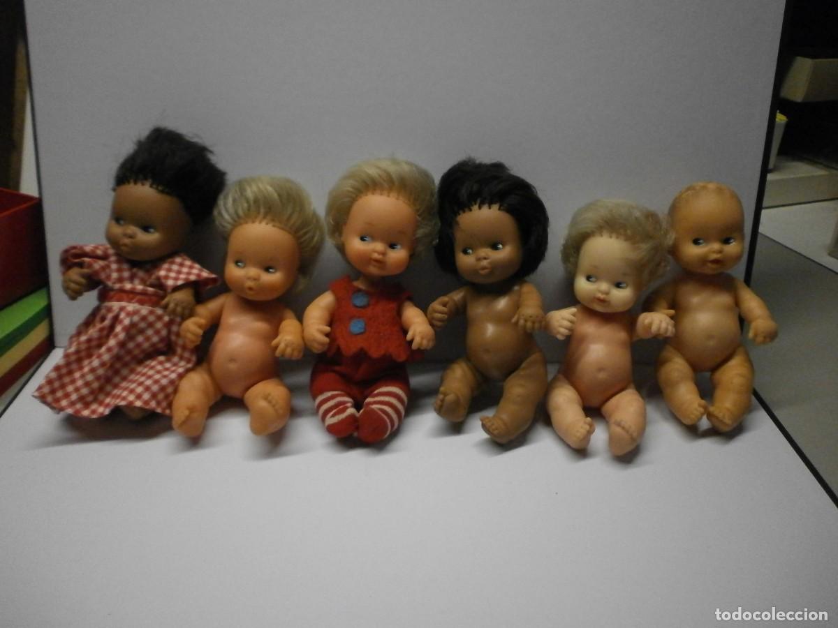 Mu&ntilde;ecas Lesly y Barriguitas: lote de barriguitas de famosa antiguas
