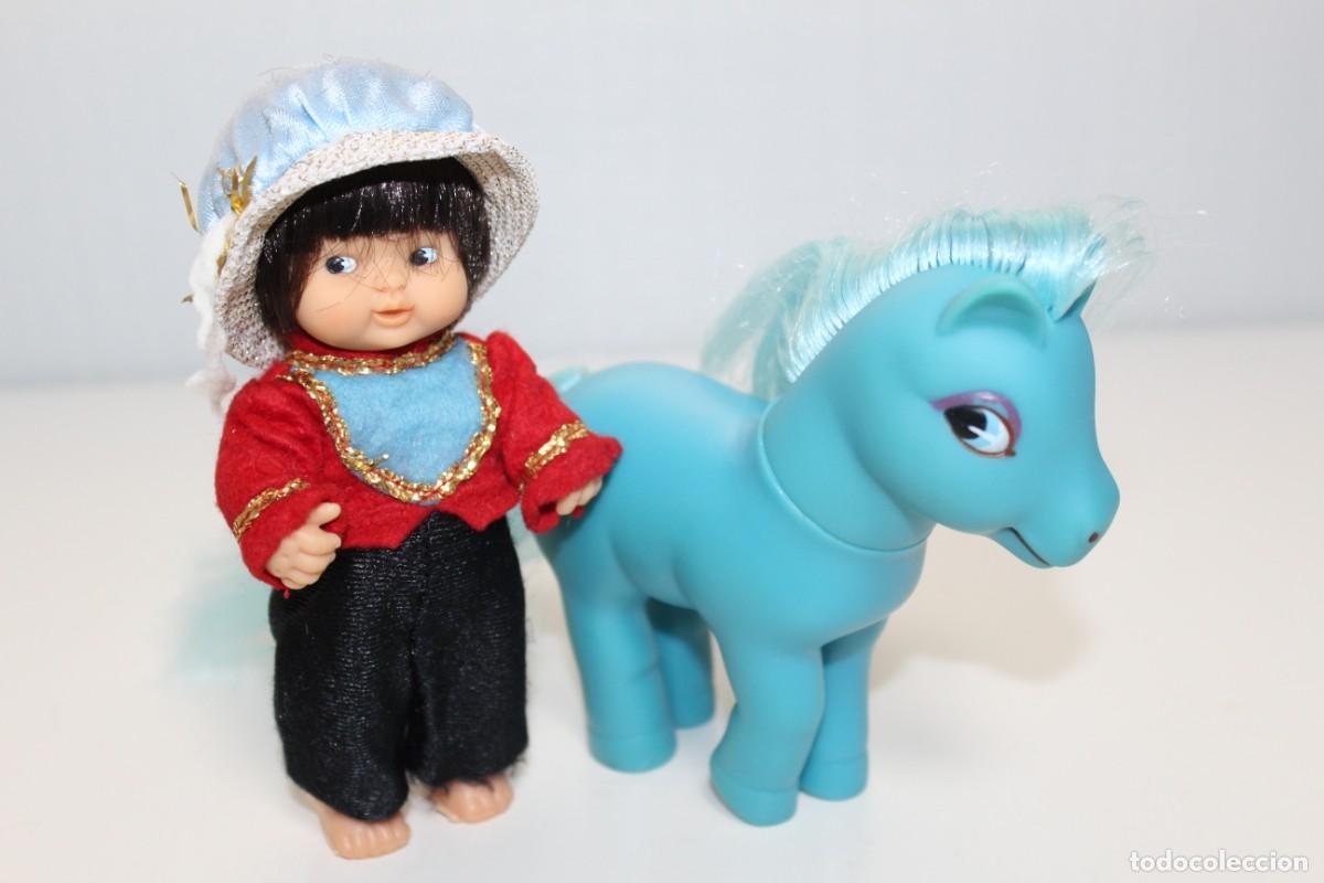 Mu&ntilde;ecas Lesly y Barriguitas: BARRIGUITAS DE FAMOSA CON PONY - A&Ntilde;OS 80
