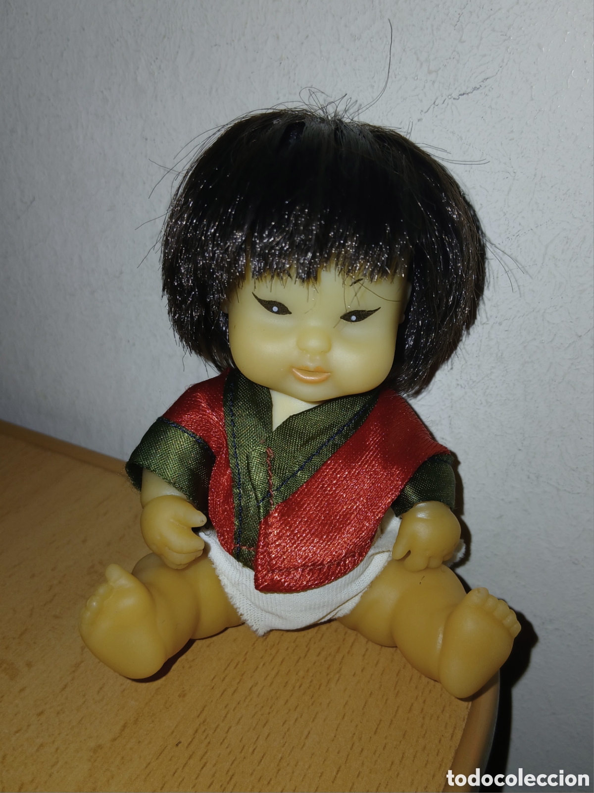 Poup&eacute;es Lesly et Barriguitas: BARRIGUITAS CHINO ORIENTAL DE FAMOSA 57 CON MUY DIFICIL BLUSITA KIMONO ORIGINAL A&Ntilde;OS 80