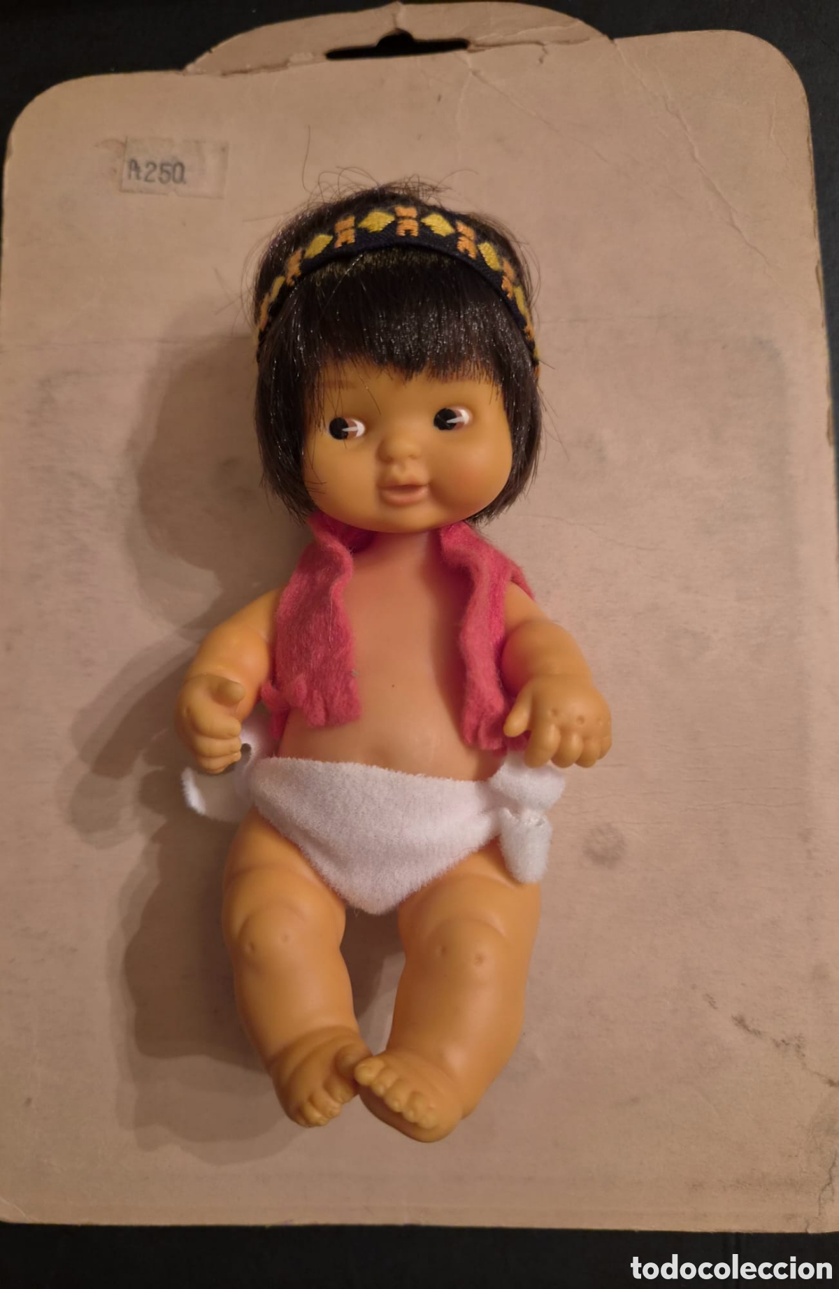 Mu&ntilde;ecas Lesly y Barriguitas: ENV&Iacute;O GRATIS LOTE BARRIGUITAS INDIO PIEL ROJA FAMOSA (NUCA 97) + BL&Iacute;STER CERRADO ART. 80928 PESETAS.