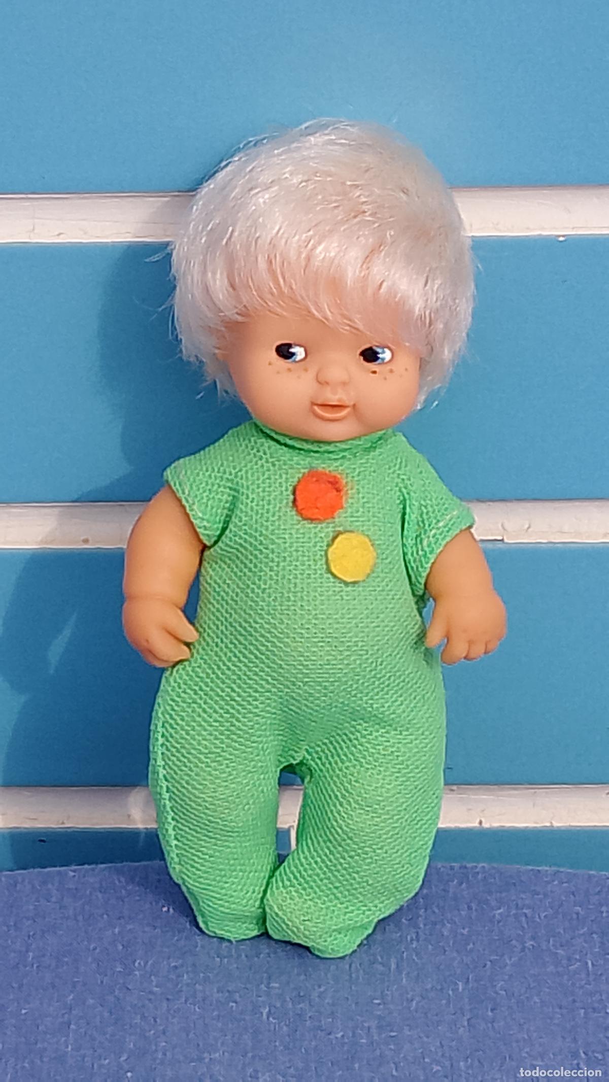 Mu&ntilde;ecas Lesly y Barriguitas: Antiguo mu&ntilde;eco Barriguitas Enanito del Bosque de Famosa