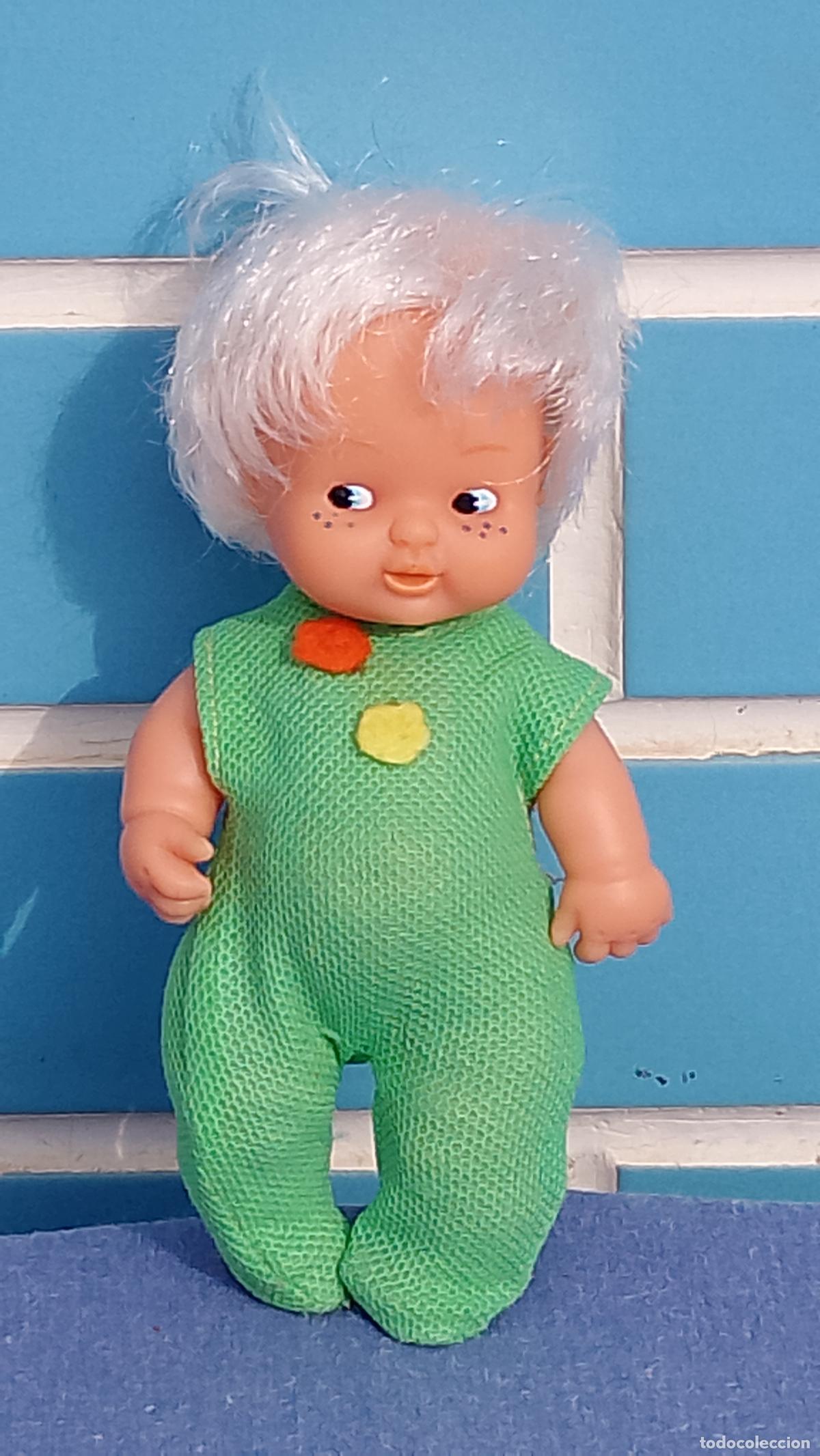 Mu&ntilde;ecas Lesly y Barriguitas: Antiguo mu&ntilde;eco Barriguitas Enanito del Bosque de Famosa