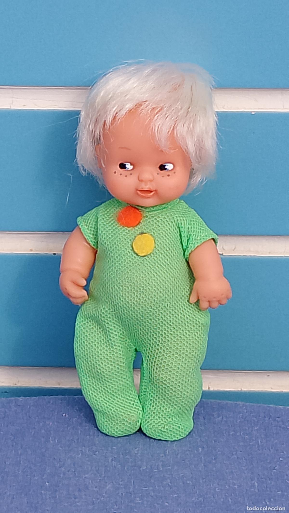 Mu&ntilde;ecas Lesly y Barriguitas: Antiguo mu&ntilde;eco Barriguitas Enanito del Bosque de Famosa