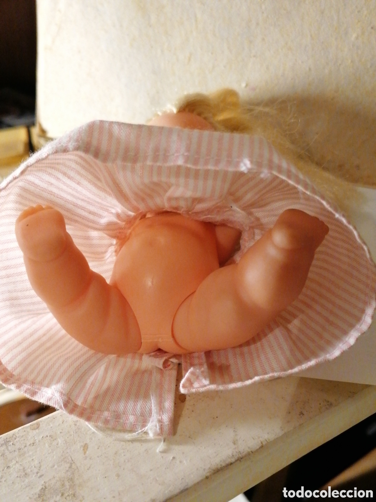 Mu&ntilde;ecas Lesly y Barriguitas: BARRIGUITAS RUBIA CON PECAS AZULES - Foto 4