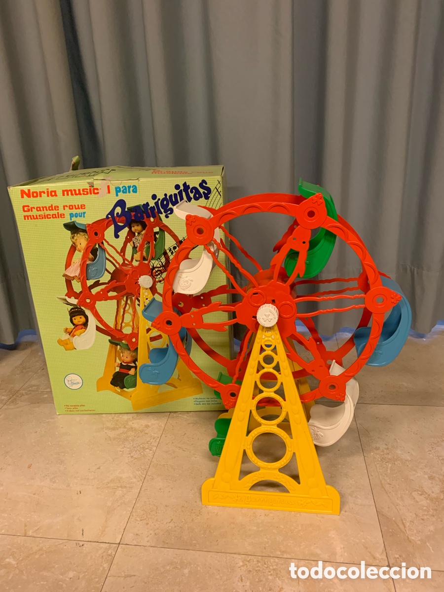Mu&ntilde;ecas Lesly y Barriguitas: NORIA MUSICAL BARRIGUITAS DE FAMOSA &ndash; A&Ntilde;OS 80 &ndash; COMPLETA CON CAJA ORIGINAL