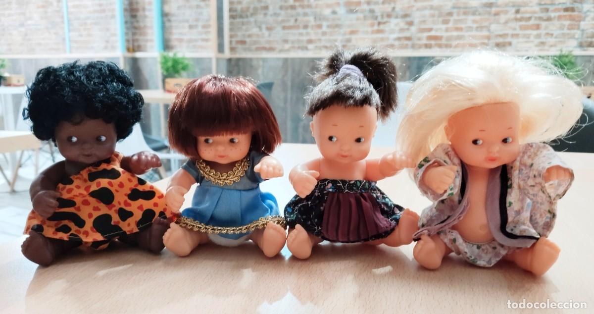 Mu&ntilde;ecas Lesly y Barriguitas: Lote 4 mu&ntilde;ecas Barriguitas
