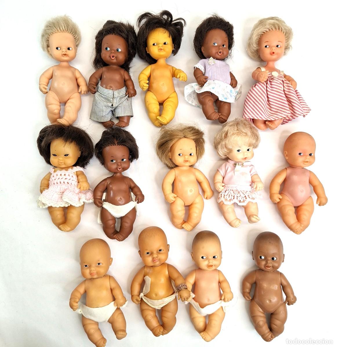 Mu&ntilde;ecas Lesly y Barriguitas: LOTE DE MU&Ntilde;ECAS BARRIGUITAS Y RETO&Ntilde;O.