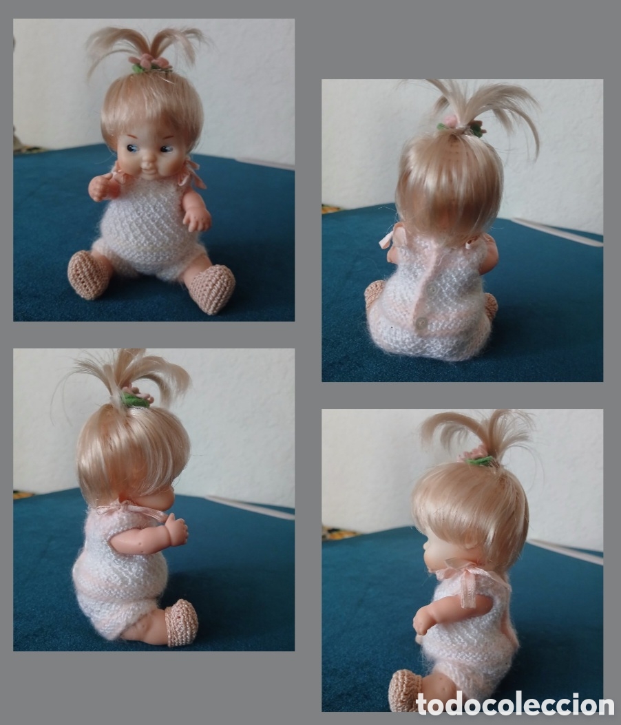 Bambole Lesly e Barriguitas: BARRIGUITAS DE FAMOSA PEQUE&Ntilde;O Y MUY DURO NUCA SIN NUMERO Y PELO LISO 1971/1974