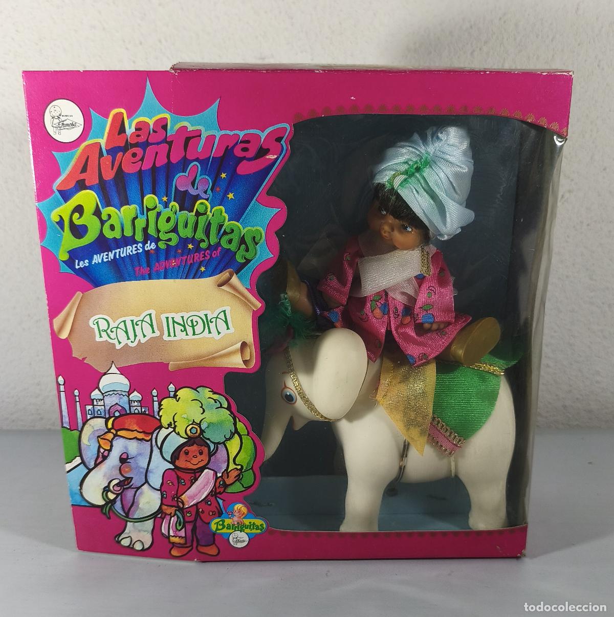 Puppen Lesly und Barriguitas : BARRIGUITAS RAJA INDIA, FAMOSA, EN CAJA. CC