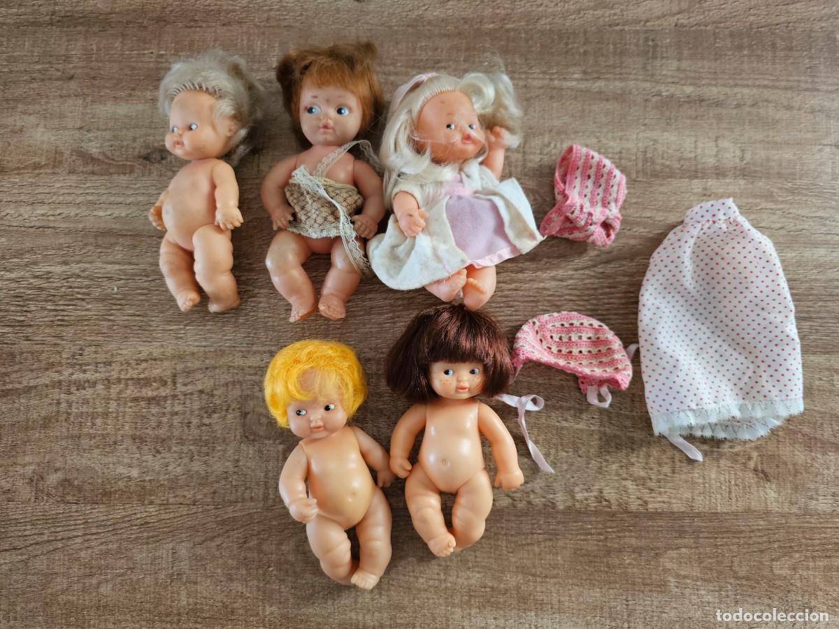 Mu&ntilde;ecas Lesly y Barriguitas: BARRIGUITAS DE FAMOSA Lote de 4 mu&ntilde;ecas + 1 Silque