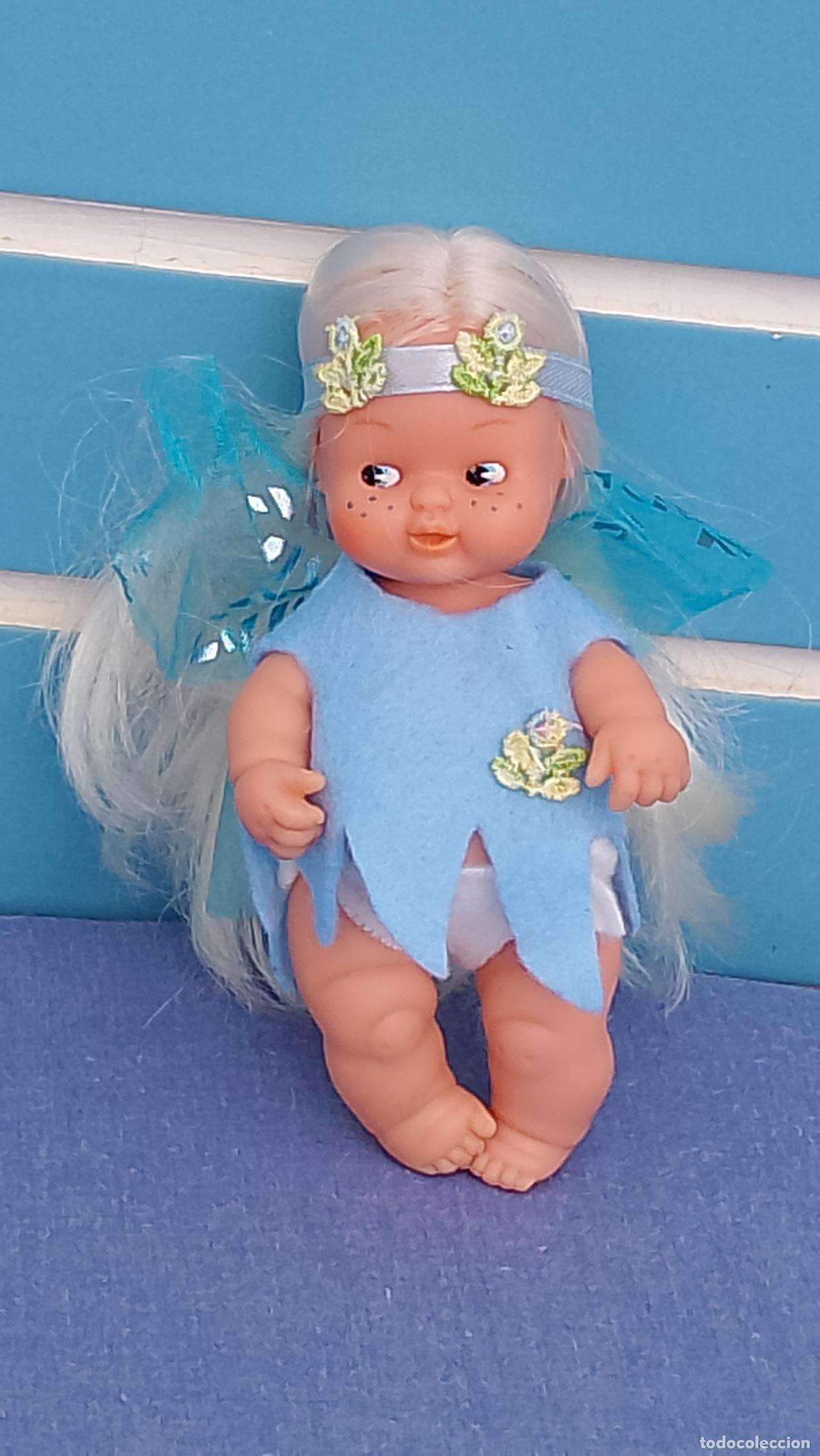 Mu&ntilde;ecas Lesly y Barriguitas: Antigua mu&ntilde;eca Barriguitas Ninfa del Bosque de Famosa
