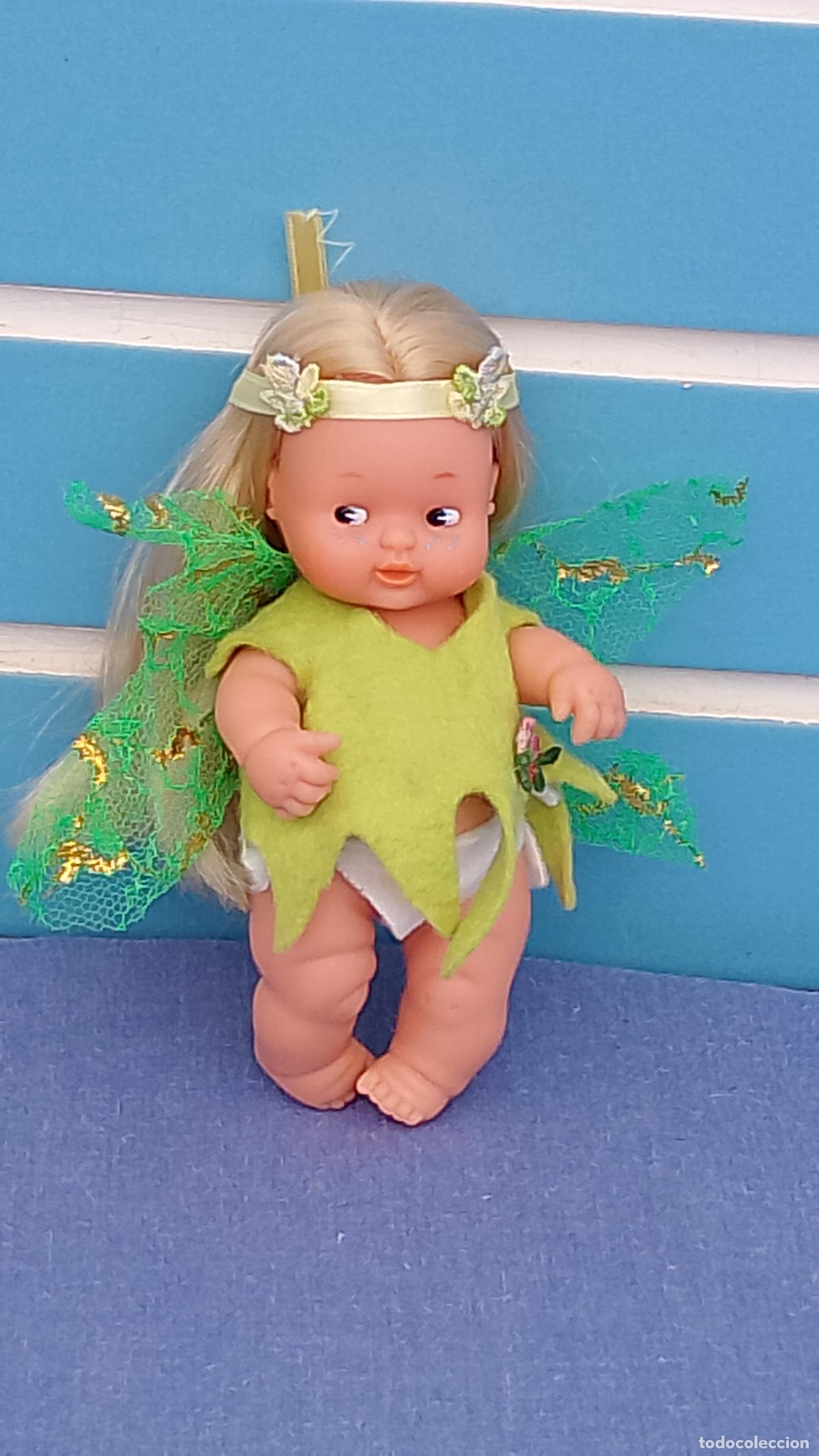 Mu&ntilde;ecas Lesly y Barriguitas: Antigua mu&ntilde;eca Barriguitas Ninfa del Bosque de Famosa