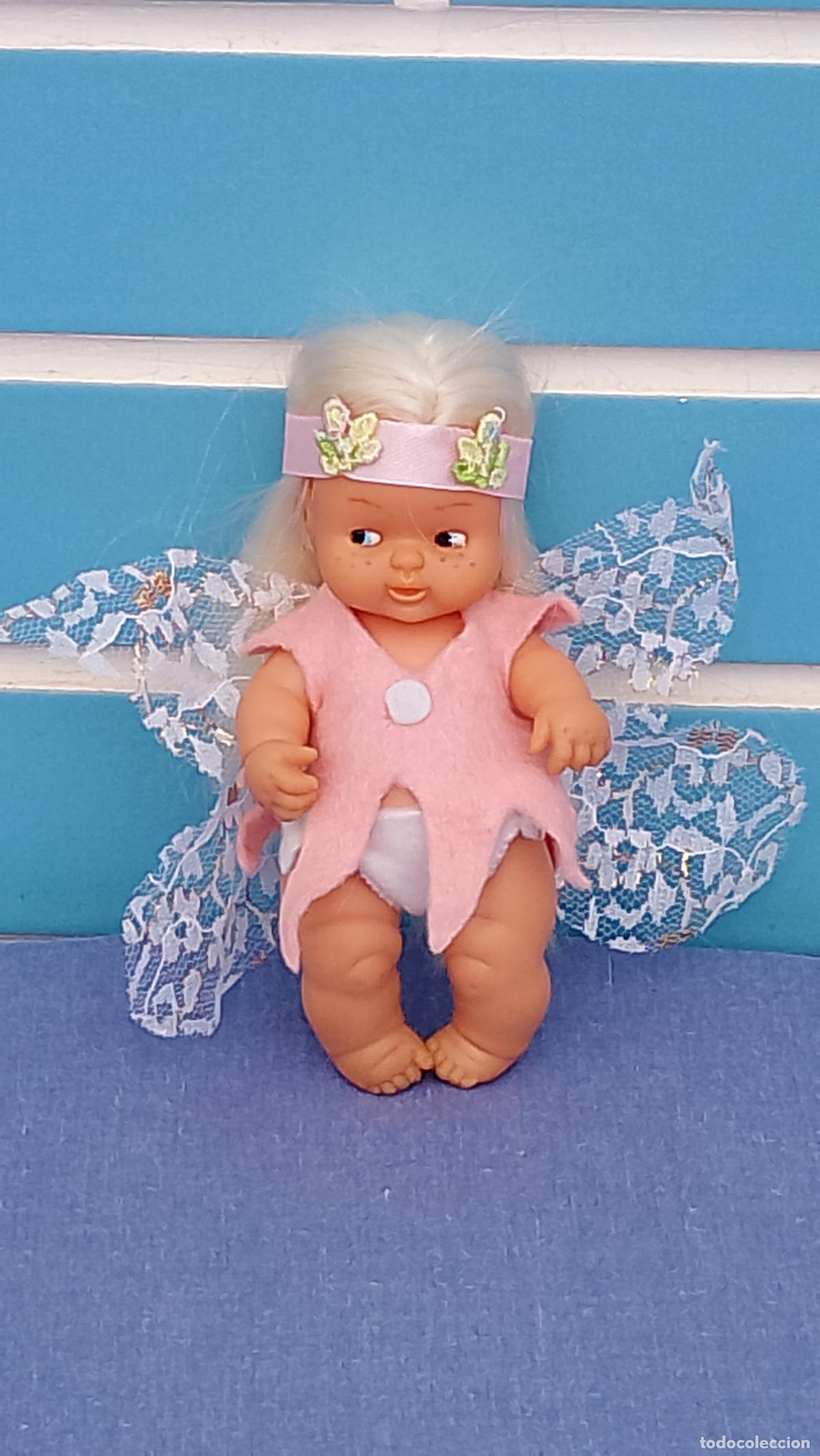 Mu&ntilde;ecas Lesly y Barriguitas: Antigua mu&ntilde;eca Barriguitas Ninfa del Bosque de Famosa