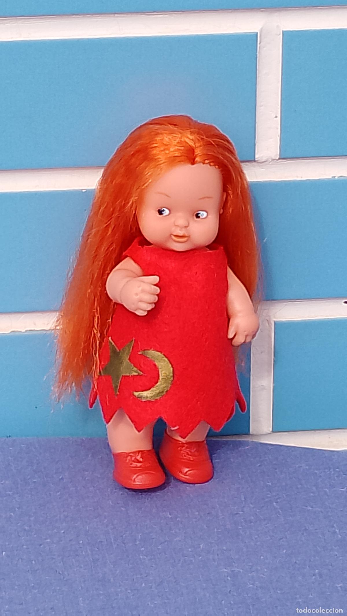 Mu&ntilde;ecas Lesly y Barriguitas: Antigua mu&ntilde;eca Barriguitas Bruja del Bosque, de Famosa