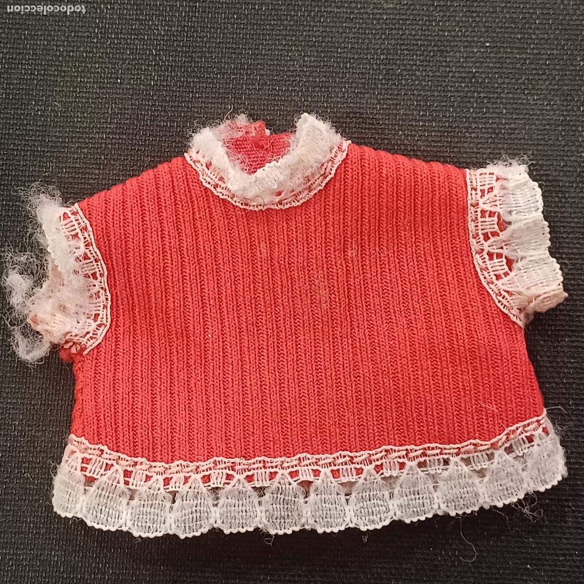 Mu&ntilde;ecas Lesly y Barriguitas: BLUSA/CAMISA ROJA BARRIGUITAS DE FAMOSA.