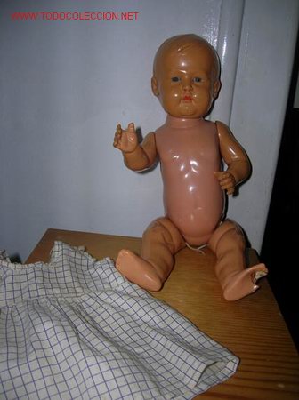 Mu&ntilde;ecas celuloide: MU&Ntilde;ECO   CELULOIDE  MARCA TORTUGA 30-A&ntilde;o 1921- - Foto 1