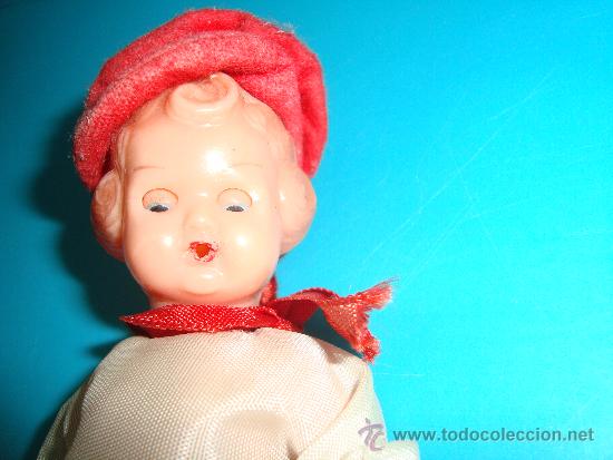 Mu&ntilde;ecas celuloide: Mu&ntilde;eca de celuloide , articulada con ojos durmientes - Foto 1
