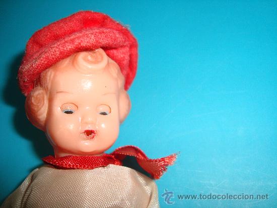 Mu&ntilde;ecas celuloide: Mu&ntilde;eca de celuloide , articulada con ojos durmientes - Foto 6