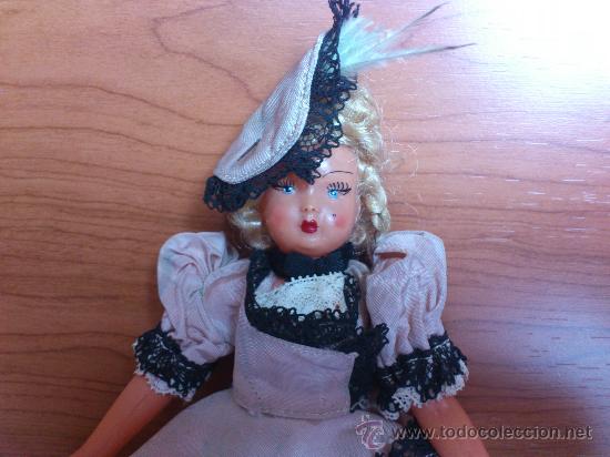 Mu&ntilde;ecas celuloide: Antig&uuml;a mu&ntilde;eca de celuloide ( francesa ) - Foto 2