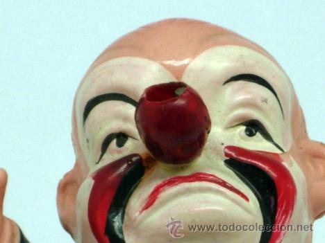 Mu&ntilde;ecas celuloide: Payaso japon&eacute;s celuloide a cuerda a&ntilde;os 50 funciona - Foto 7