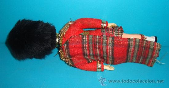 Mu&ntilde;ecas celuloide: SOLDADO ESCOCES DE CELULOIDE OJOS DURMIENTES - Foto 3
