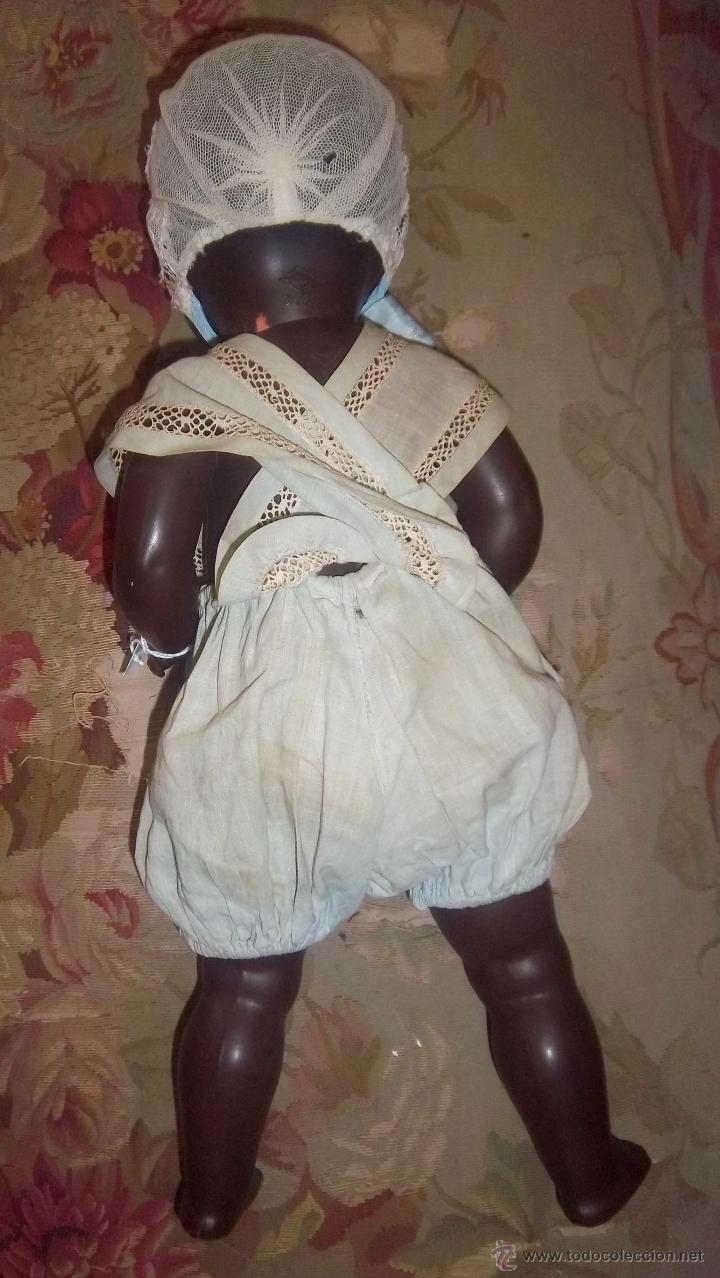 Mu&ntilde;ecas celuloide: BEBE NEGRITO EN CELULOIDE , MARCA -SCHUTZ MARKE- - Foto 5