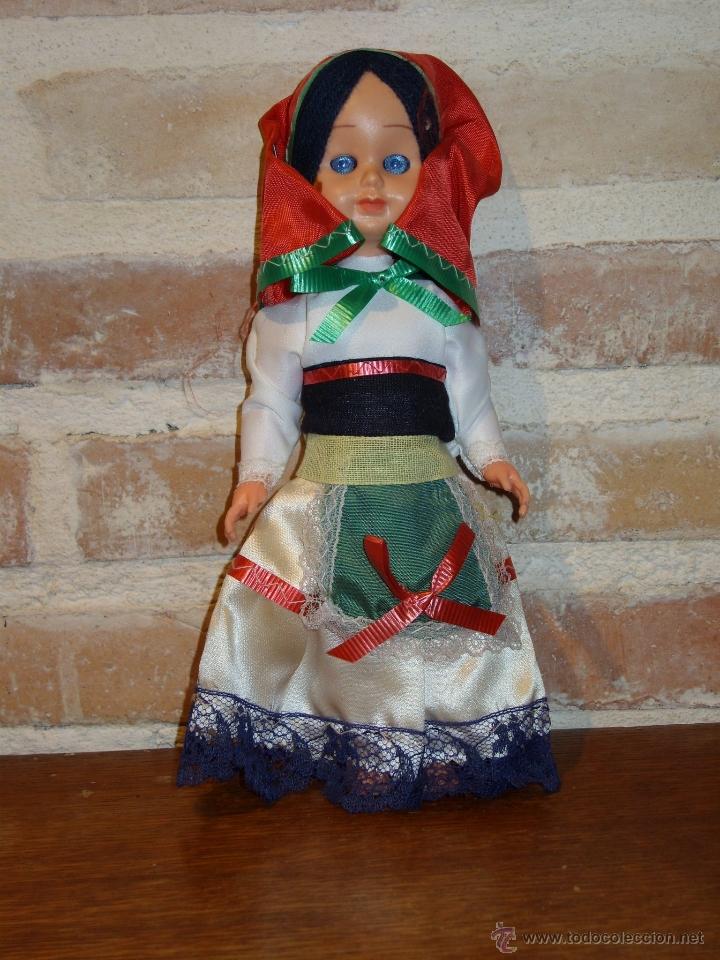 Mu&ntilde;ecas celuloide: ANTIGUA MU&Ntilde;ECA DE CELULOIDE.ATUENDO ORIGINAL - Foto 2