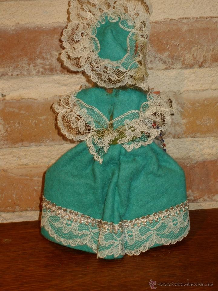 Mu&ntilde;ecas celuloide: ANTIGUA MU&Ntilde;ECA DE CELULOIDE.OJOS DURMIENTES . PRECIOSO ATUENDO - Foto 3