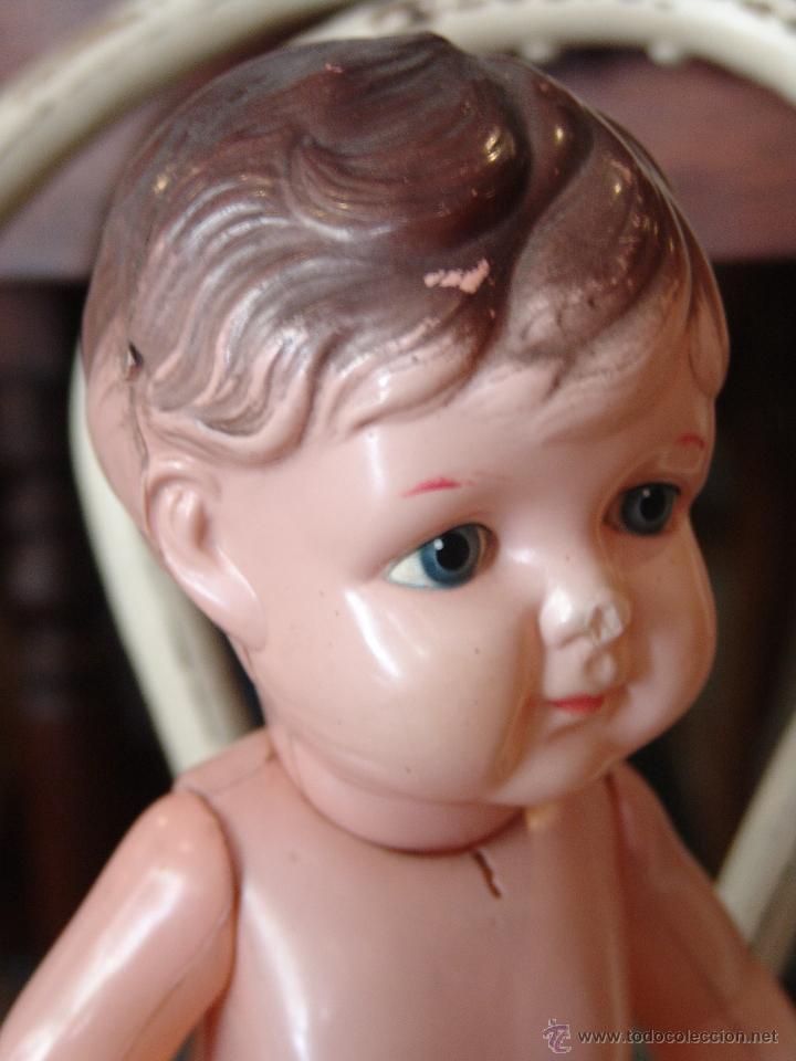 Mu&ntilde;ecas celuloide: ANTIGUO MU&Ntilde;ECO DE CELULOIDE - Foto 3