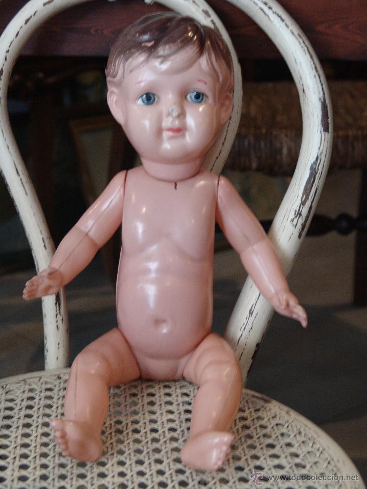 Mu&ntilde;ecas celuloide: ANTIGUO MU&Ntilde;ECO DE CELULOIDE - Foto 4