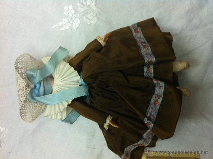Mu&ntilde;ecas celuloide: Mu&ntilde;eca con traje regional de la Breta&ntilde;a francesa. - Foto 6
