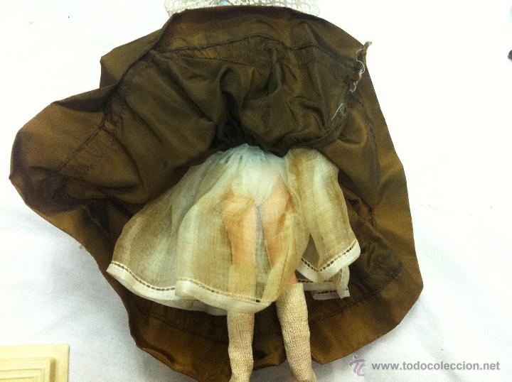 Mu&ntilde;ecas celuloide: Mu&ntilde;eca con traje regional de la Breta&ntilde;a francesa. - Foto 8
