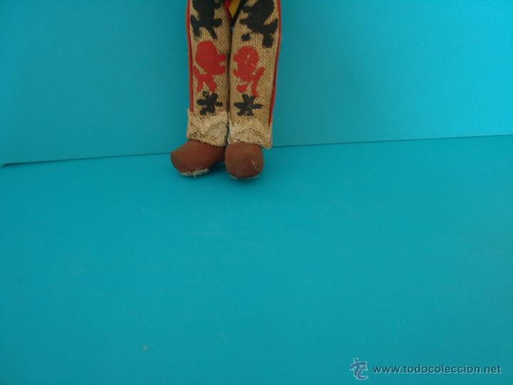 Mu&ntilde;ecas celuloide: PEQUE&Ntilde;O MU&Ntilde;ECO DE CELULOIDE ZAPATOS TERRACOTA - Foto 3