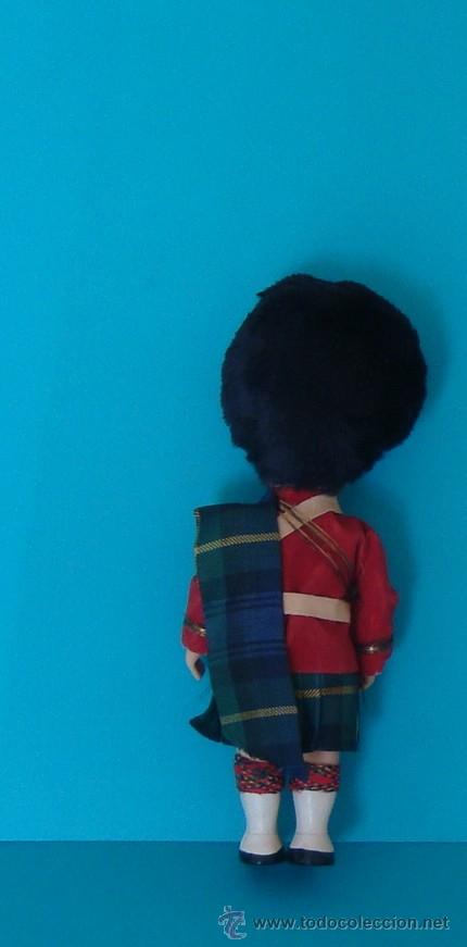 Mu&ntilde;ecas celuloide: PEQUE&Ntilde;O MU&Ntilde;ECO DE CELULOIDE SOLDADO ESCOCES - Foto 2