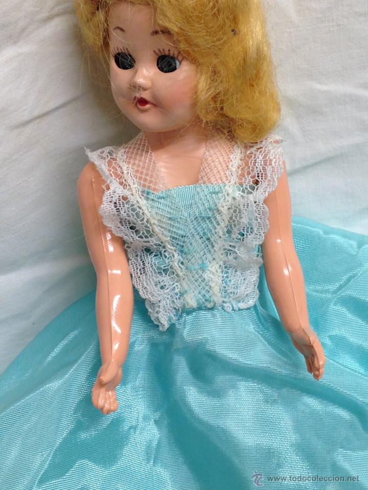 Mu&ntilde;ecas celuloide: Mu&ntilde;eca americana a&ntilde;os40/50 Celuloide - Foto 1