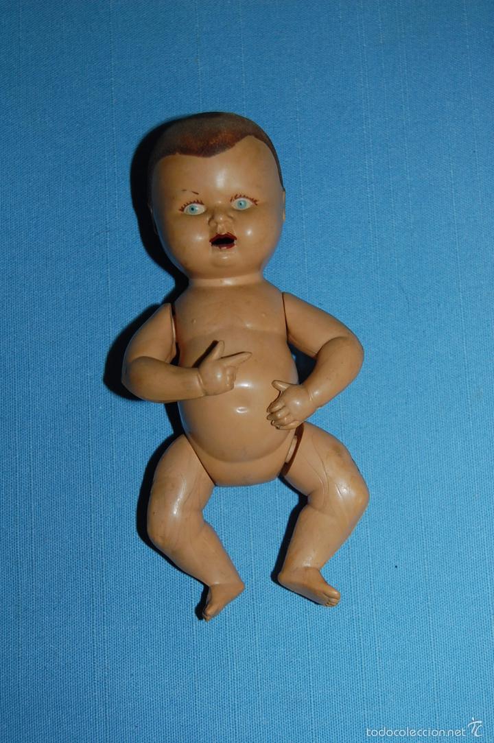 Mu&ntilde;ecas celuloide: MU&Ntilde;ECO DE CELULOIDE DE 13 CM ALTURA - Foto 1
