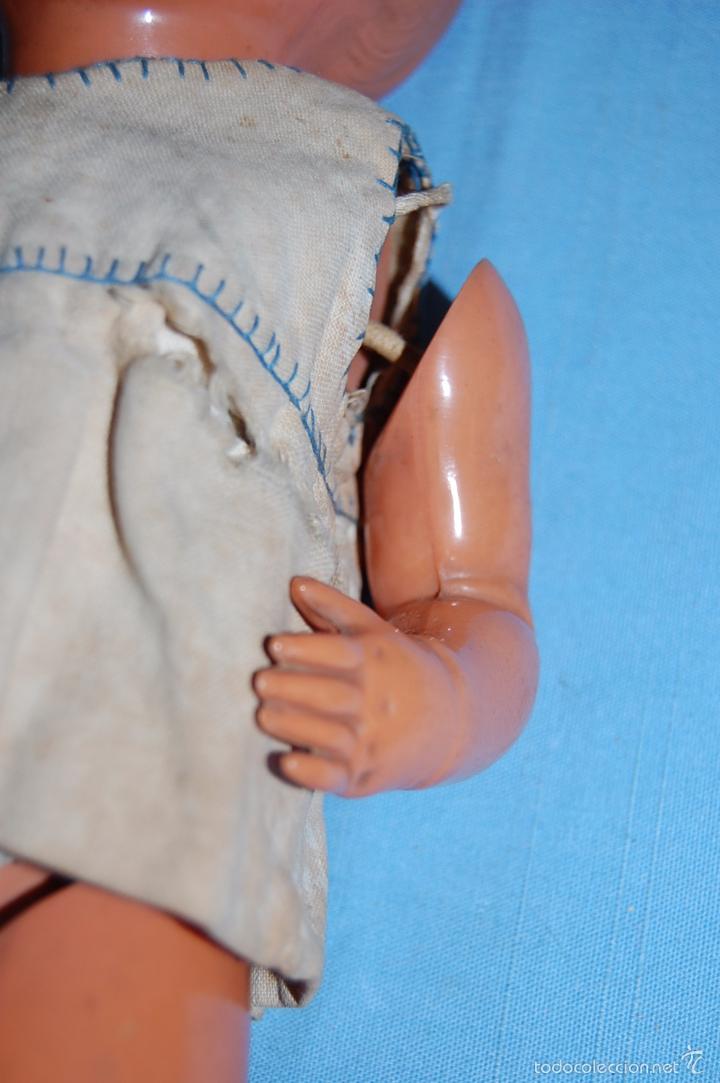 Mu&ntilde;ecas celuloide: MU&Ntilde;ECA CELULOIDE ALEMANA SCHUTZ - MARCA TORTUGA - - Foto 2